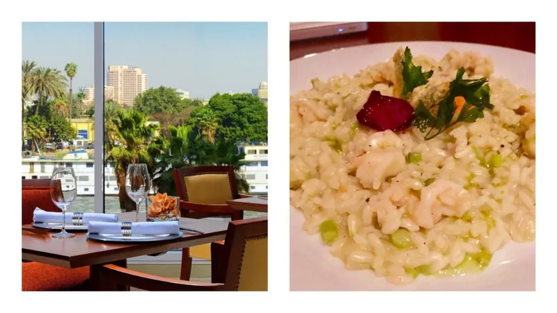 Giannini's Italian Restaurant in the Cairo Sheraton